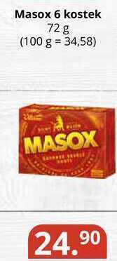Potraviny CZ Masox 6 kostek 72 g nabídka