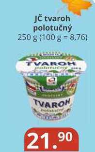 Potraviny CZ Jč tvaroh polotučný 250 g nabídka