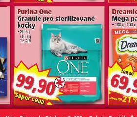 Norma Purina one granule pro sterilizované kočky nabídka