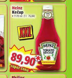 Norma Heinz kečup nabídka