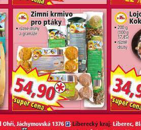 Norma Zimní krmivo pro ptáky nabídka