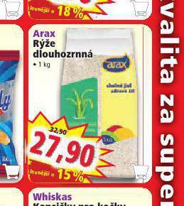 Norma Arax rýže dlouhozrnná nabídka