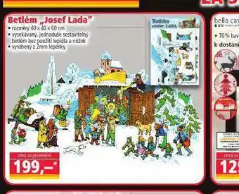 Betlém josef lada