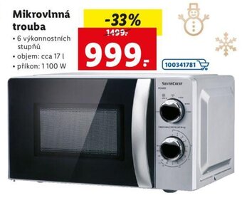 Lidl Silvercrest Mikrovlnná trouba nabídka