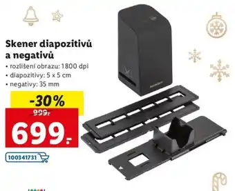 Lidl SilverCrest skener diapozitivů s negativů nabídka