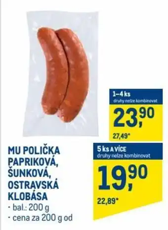 Makro Mu polička papriková, ostraská 200g nabídka