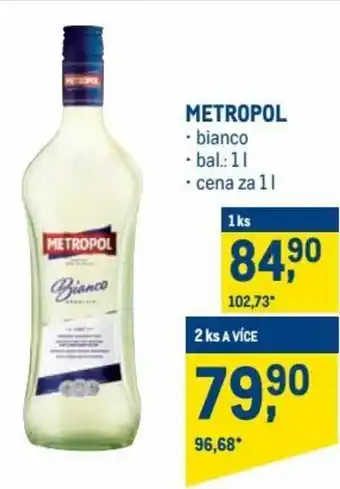 Makro metropol bianco 1l nabídka
