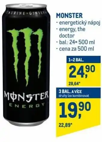 Makro monster energetický nápoj 500ml nabídka