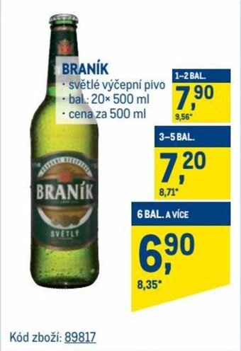 Makro Braník 500ml nabídka