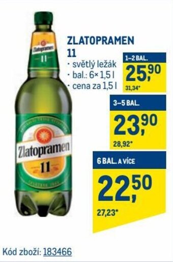 Makro Zlatopramen 11 nabídka