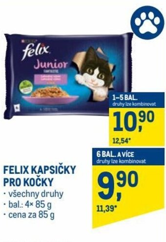 Makro felix kapsičky pro kočky 85g nabídka