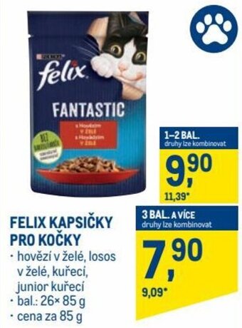 Makro felix kapsičky pro kočky 85g nabídka