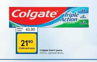 Tesco Colgate zubní pasta nabídka