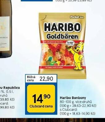 Tesco Haribo bonbony nabídka