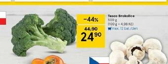 Tesco Brokolice nabídka