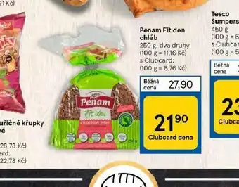Tesco Penam fit sen chléb nabídka