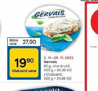 Tesco Gervais nabídka
