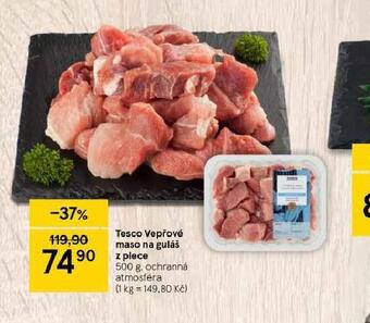 Tesco Vepřové maso na guláš nabídka