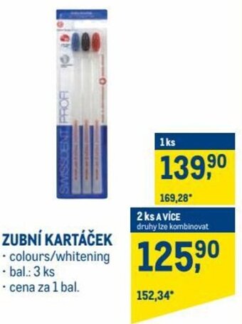 Makro zubní kartáček nabídka