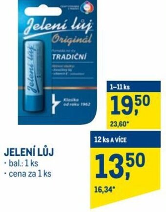 Makro jelení lůj nabídka