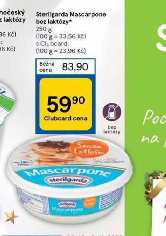 Tesco Mascarpone bez laktózy nabídka