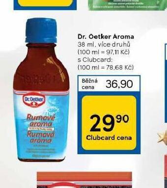 Tesco Dr. oetker aroma nabídka