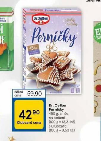 Tesco Dr. oetker perníčky nabídka