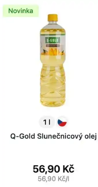 Q-Gold Slunečnicový olej 1l