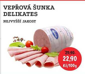 RABBIT řeznictví Vepřová šunka delikates, 100 g nabídka
