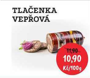 RABBIT řeznictví Tlačenka vepřová, 100 g nabídka