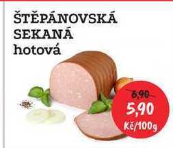 RABBIT řeznictví Štěpánovská sekaná, 100 g nabídka