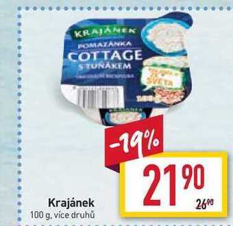 Billa Krajánek 100 g nabídka