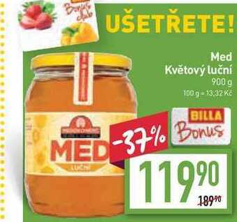 Billa Med květový luční 900 g nabídka