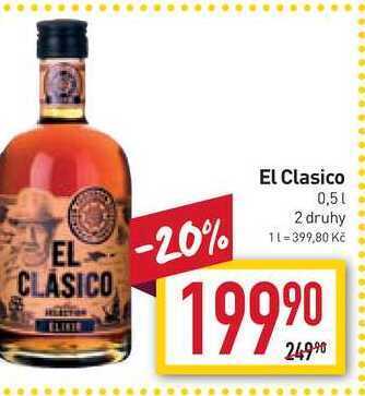 Billa El clasico 0,5l nabídka