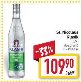 Billa St. nicolaus klasik 0,5l nabídka