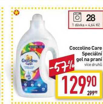 Billa Coccolino care speciální gel na praní 28 dávek nabídka