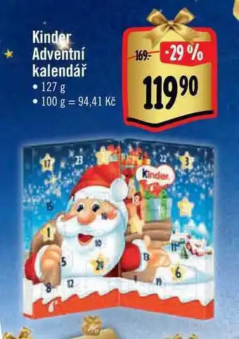 Albert Kinder adventní kalendář 127 g nabídka
