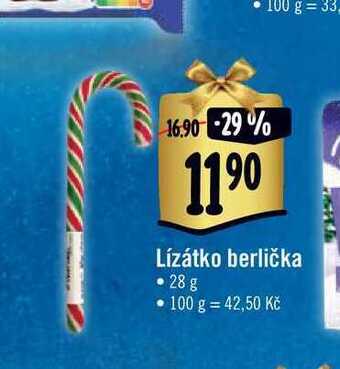 Albert Lízátko berlička • 28 g nabídka