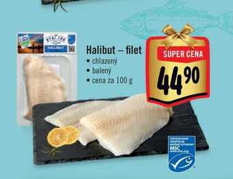 Albert Halibut - filet 100 g nabídka