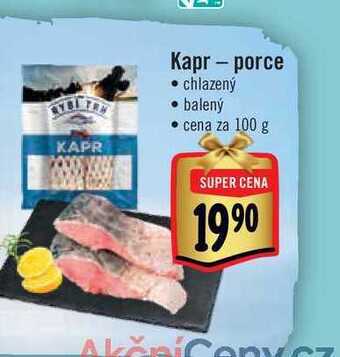 Albert Kapr - porce 100 g nabídka
