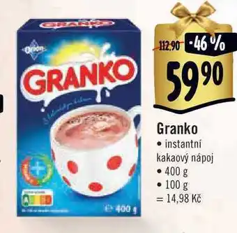 Albert Granko • instantní kakaový nápoj • 400 g nabídka