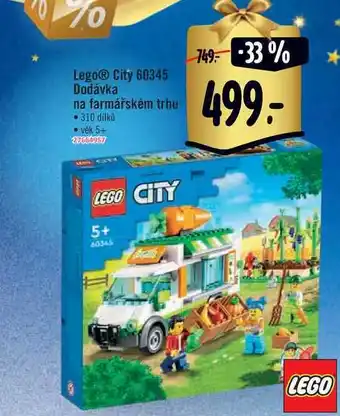 Albert Lego® city 60345 dodávka na farmářském trhu nabídka