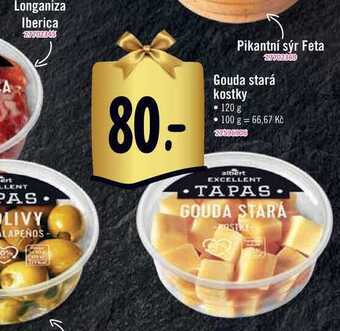 Albert Gouda stará kostky 120 g nabídka