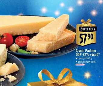 Albert Grana padano dop 32% výseč 100 g nabídka