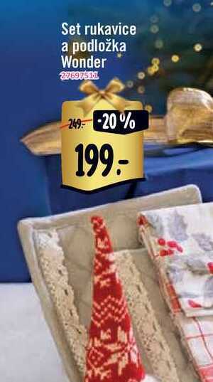 Albert Set rukavice a podložka wonder nabídka
