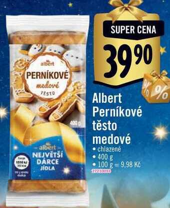 Albert Albert perníkové těsto medové 400 g nabídka