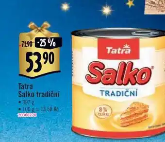 Albert Tatra salko tradiční 397 g nabídka