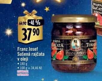 Albert Franz josef sušená rajčata v oleji 180 g nabídka