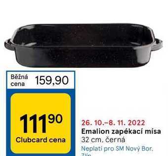 Tesco Emalion zapékací mísa 32 cm nabídka