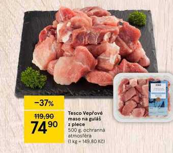 Tesco Vepřové maso na guláš z plece 500 g nabídka